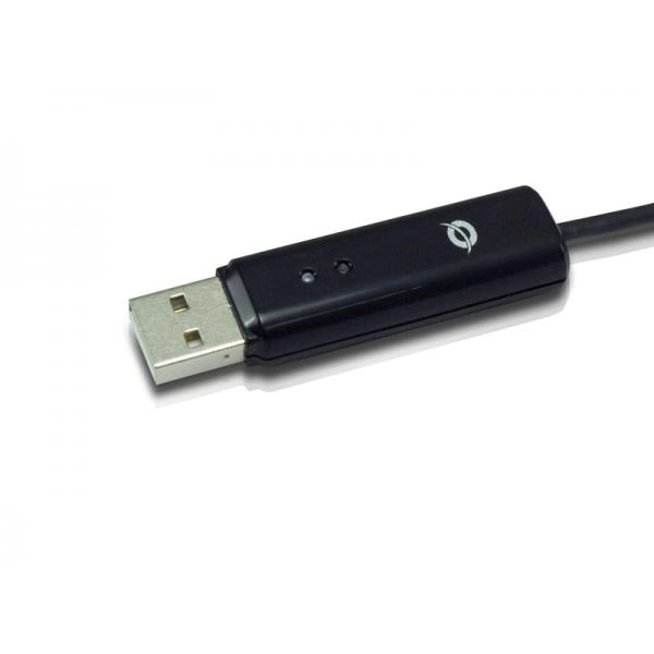 Conceptronic CUSBKMFOSHARE USB 2.0 1.8m, 1.8 m, Black, USB A, USB A, M/M