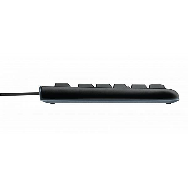 Logitech MK120 Keyb/Mouse Desktop Set, USB, Optical 1000 DPI, Scroll, Spill-free, Black