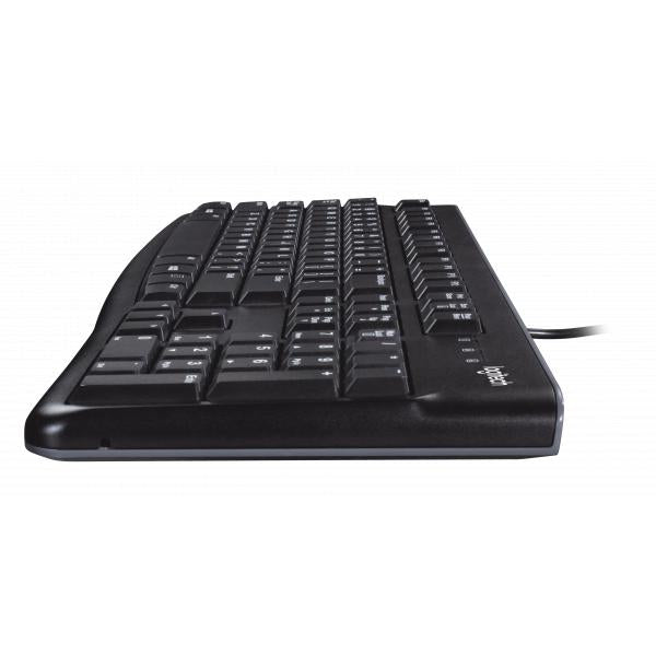 Logitech MK120 Keyb/Mouse Desktop Set, USB, Optical 1000 DPI, Scroll, Spill-free, Black