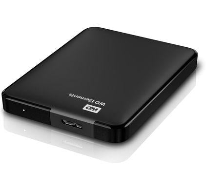 Western Digital WDBU6Y0020BBK-WESN Elements SE Black External HDD, 2TB, 2.5", USB3.1 Gen1, 5400RPM