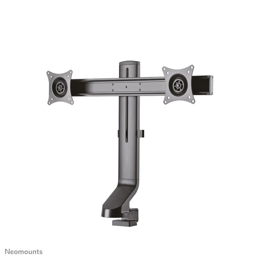 Neomounts FPMA-D860DBLACK Flatscreen bureausteun, 2x 10-27" 7 kg, 26 - 45 cm, 75x75/ 100x