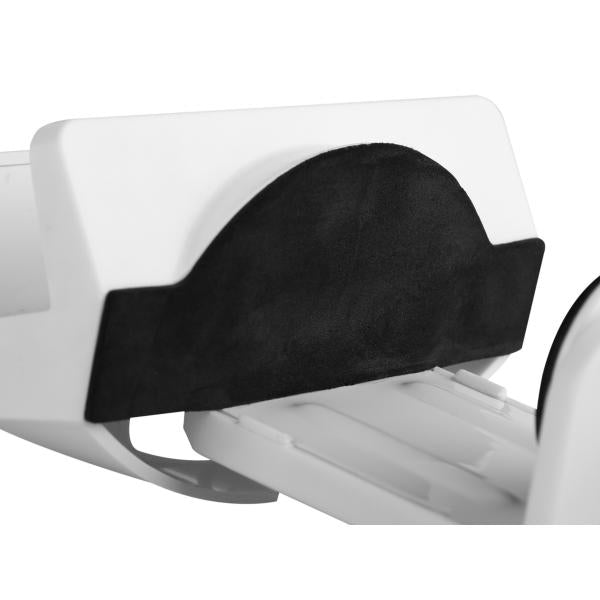 Equip 650806 Clamp-On Power Strip Holder, Power extension holder, White, ABS, Steel, 100 mm, 62 mm