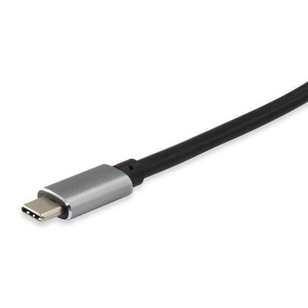 Equip 133464 USB Type C to 2x HDMI Female Adapter, 3.2 Gen 1, 4096 x 2160p