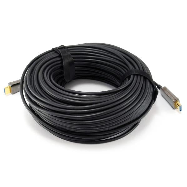 Equip 119433 HDMI 2.0 Active Optical Cable, M/M, 100 m, HDMI Type A, 3D, 18 Gbit/s, Black