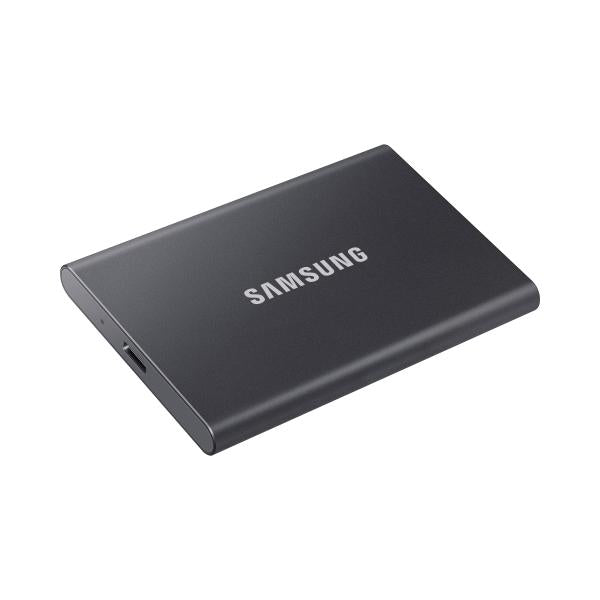 Samsung MU-PC2T0T/WW T7 Portable SSD, 2000 GB, USB Type-C, 3.2 Gen 2, 1050 MB/s, Password, Grey