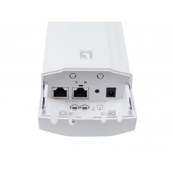 LevelOne WAB-8010 AC900 5GHz Outdoor PoE Wireless Access Point, 5 GHz, 867 Mbit/s, 10,100,1000 Mbit/
