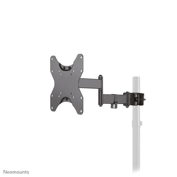 Neomounts FL40-450BL12 Screen Pole Clamp/Truss Mount, 3 pivot, 23" - 42", 25kg, 200x200mm