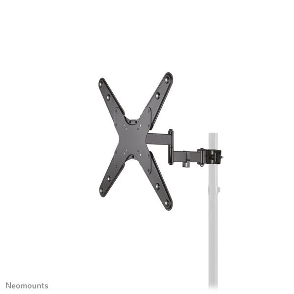 Neomounts FL40-450BL14 Screen Pole Clamp/Truss Mount, 3 pivot, 32"-55", 25 kg, 400x400mm