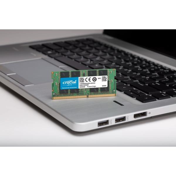 Crucial CT16G4SFRA32A SO-DIMM, 16 GB, DDR4, 3200 Mhz, CL22, 260-pin - unbuffered
