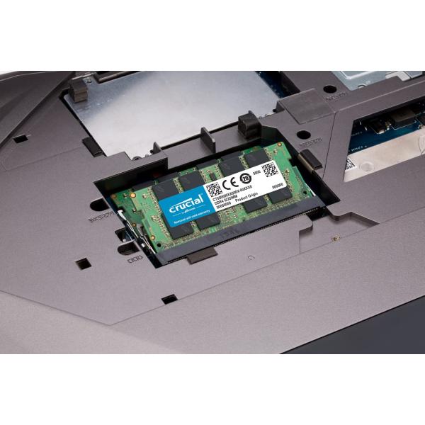 Crucial CT16G4SFRA32A SO-DIMM, 16 GB, DDR4, 3200 Mhz, CL22, 260-pin - unbuffered