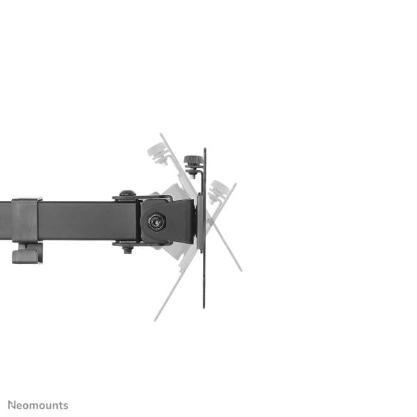 Neomounts FPMA-D550DD3BLACK Flat Screen Desk Mount, 13 - 27", full motion