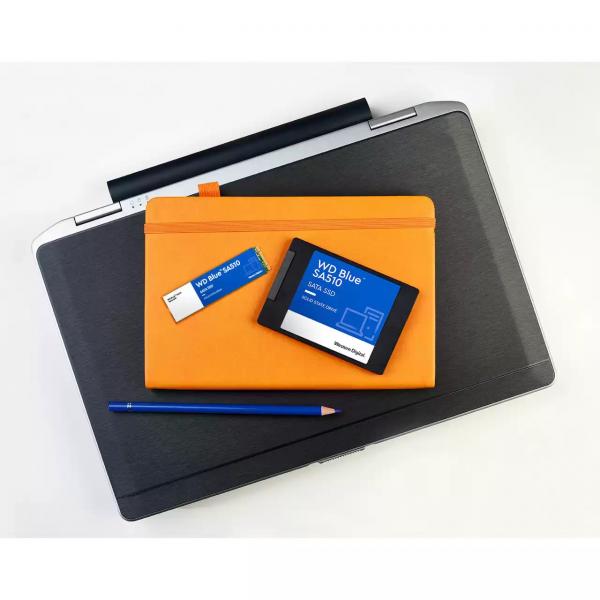 Western Digital WDS500G3B0A BLUE SSD, 500GB, 2.5", SATA3, 3D, 560/ 510 MB/s, 95000 / 84000 IOPS