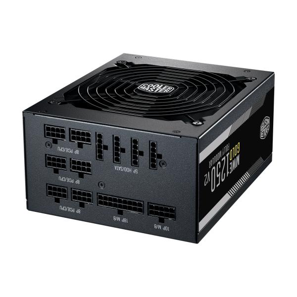 Cooler Master MPE-C501-AFCAG-EU MWE Gold V2, ATX 1250W, RTX Ready, Modular, 140mm, Black