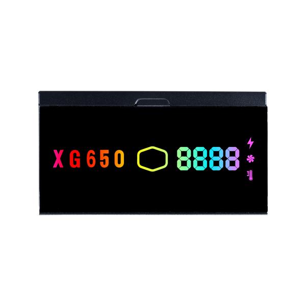 Cooler Master MPG-6501-AFBAP-XEU XG650 Platinum Plus, 650W ATX, >92%, 135 mm, < 25 dBA, 4x PCIe 6+2