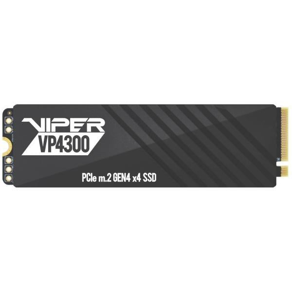 Patriot VP4300L2TBM28H Viper VP4300 Lite SSD, 2 TB, M.2 2280, PCIe Gen4 x4, 7400 MB/s, 800K IOPS