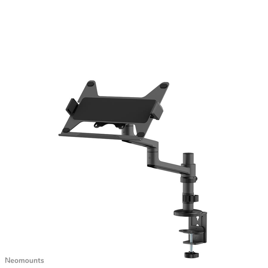 Neomounts DS20-425BL1 Laptop Desk-mount, 11.5" - 17.3", 5 kg, tilt/ rotate/ swivel, Steel, Black