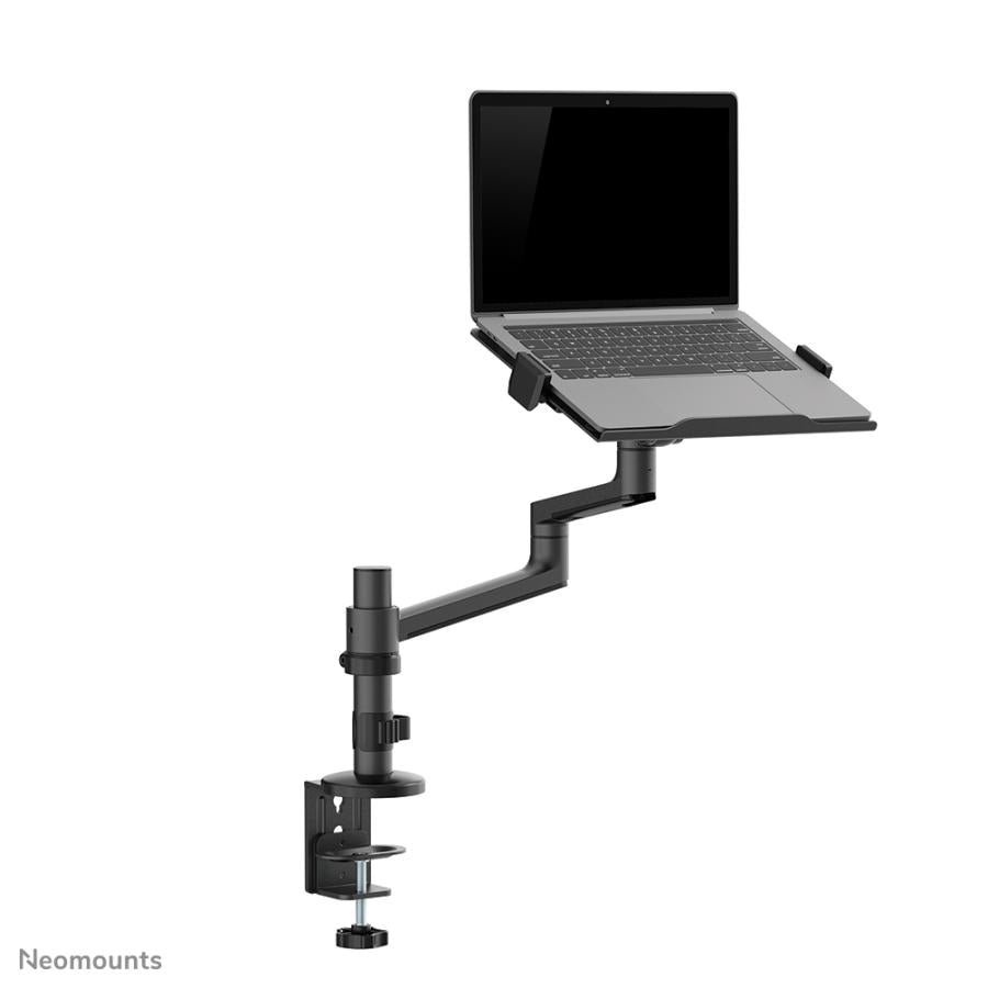 Neomounts DS20-425BL1 Laptop Desk-mount, 11.5" - 17.3", 5 kg, tilt/ rotate/ swivel, Steel, Black
