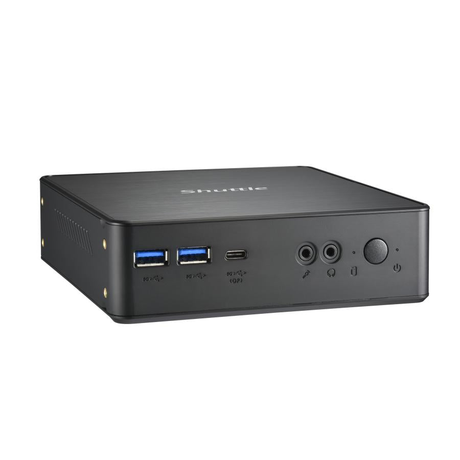 Shuttle PFB-NC40U001 NC40U XPC Nano PC NC40U Mini PC barebone, Intel 7305U, 6x USB3.2, 2x M.2, LAN