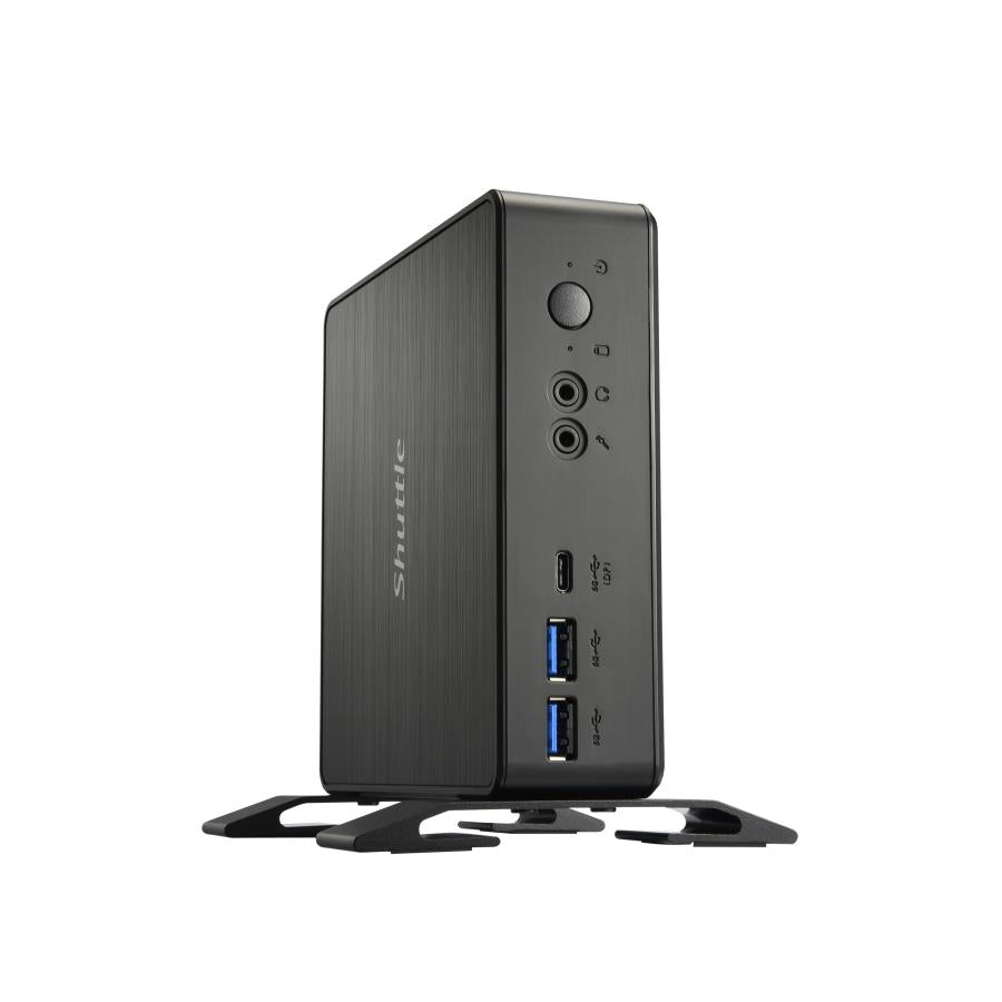 Shuttle PFB-NC40U001 NC40U XPC Nano PC NC40U Mini PC barebone, Intel 7305U, 6x USB3.2, 2x M.2, LAN