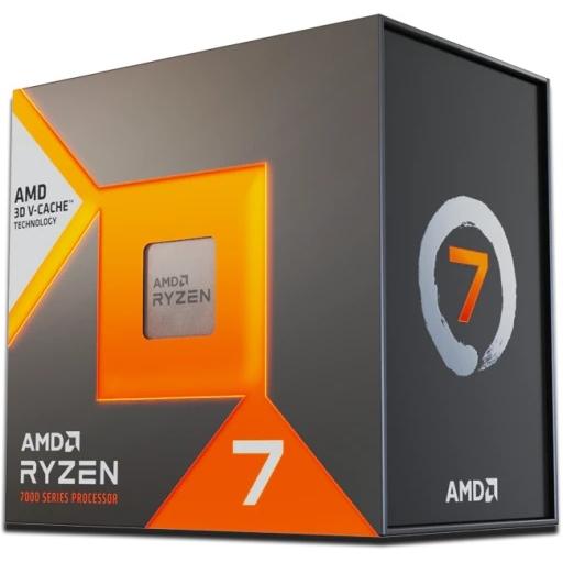 Amd 100-000000910 Ryzen 7 7800X3D Tray, AMD AM5, 4,2/ 5,0 GHz, 8xCore HT, 96MB, 120W