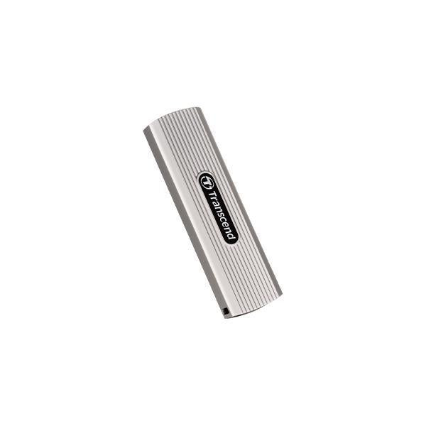 Transcend TS2TESD320A ESD320A External SSD, 2 TB, USB 10Gbps, Type-A, 1050/ 950 MB/s, Silver