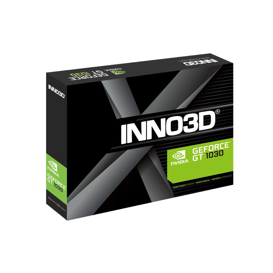 INNO3D N1030-1SDV-E5BL GeForce GTX 1030, 2GB GDDR5, 64-bit, 1227, 6Gbps, HDMI+DVI