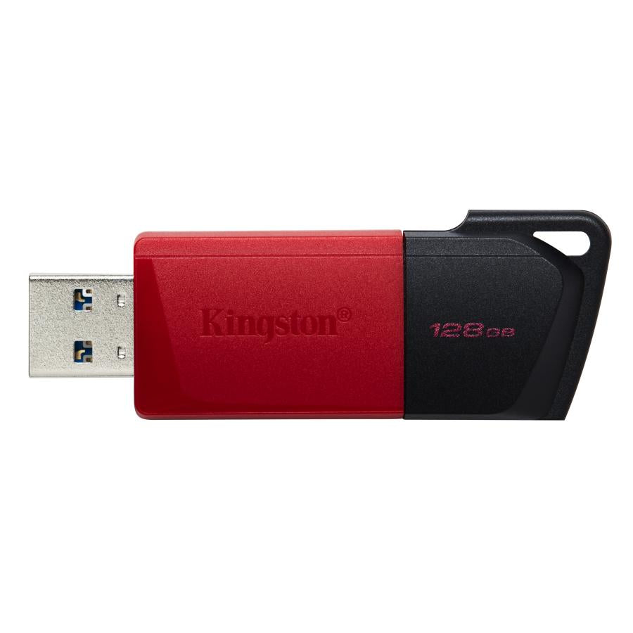 Kingston DTXM/128GB DataTraveler Exodia M, 128 GB, USB 3.2 Gen 1 Type-A, Slide, Black/Red