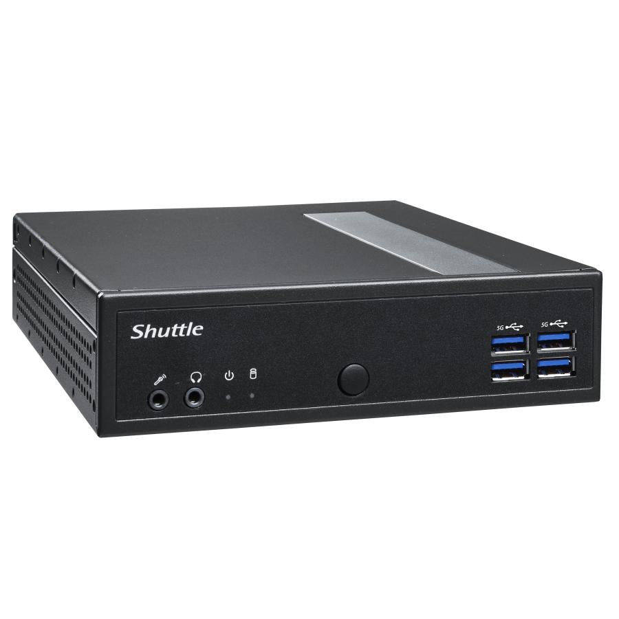 Shuttle PEB-DL30N101 DL30N Slim Barebone PC, 1.35L, IIntel N100 Fan, DDR5, 2x 2.5 GbE, 65W, 24/7