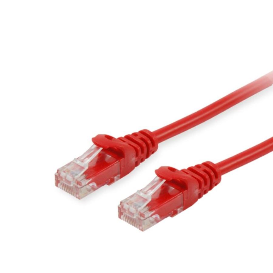 Equip 60302207101 Cat.6A U/UTP Patch Cable, 1m, Red, 1 m, Cat6a, RJ45, Red