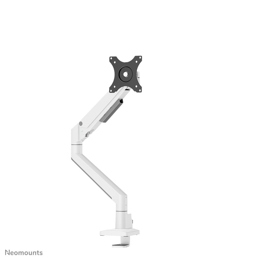 Neomounts DS70-250WH1 desk monitor arm, Clamp/Grommet, 9 kg, 17" - 35", White
