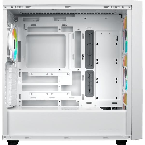 Cooler Master MB600-WGNN-S00 MasterBox 600 White, TG, eATX, 3x 140mm ARGB, 1x 120mm, USB3.2 Gen2