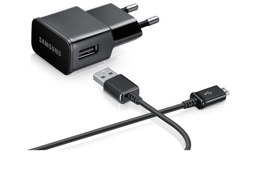 SAMSUNG Travel Charger Refurbished | AC Charger 2A Black | 12M Garantie