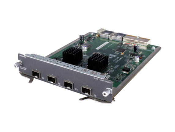 HPE 5800 4-port 10GbE SFP Module | HP | 10 GbE | 1 jaar Garantie