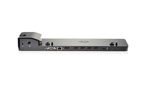 HP 2013 UltraSlim Docking Station – D9Y32AA | Zwart | Voor EliteBook-serie | Compact & Betrouwbaar