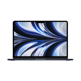 Apple MacBook Air 13 Inch Refurbished | 3.49GHZ M2 | 256GB | 16GB RAM | Middernacht | 1 jaar Garantie | Accessoires