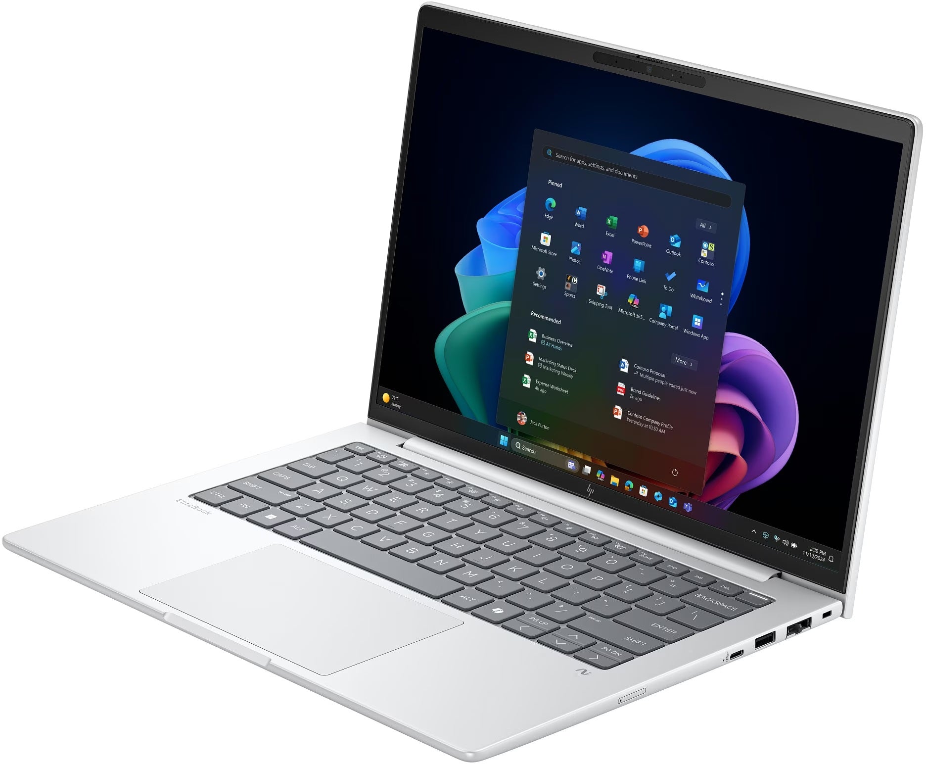 HP EliteBook 8 G1i 16 Refurbished | Intel Core U7-255U | 16GB RAM | 512GB SSD | 16 inch WUXGA | Windows 11 Pro | Origineel AZERTY (BE) Toetsenbord