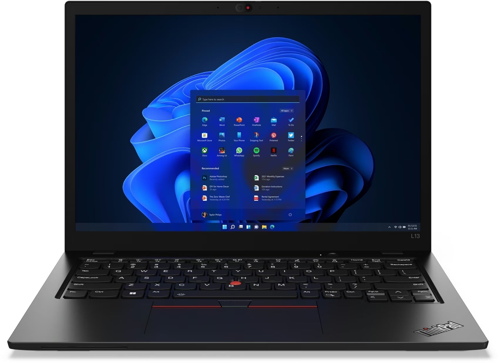 LENOVO ThinkPad L13 G3 Refurbished | i5-1245U (12e Gen) | 16GB | 256GB NVMe | 13.3 inch FHD | 12M Garantie.