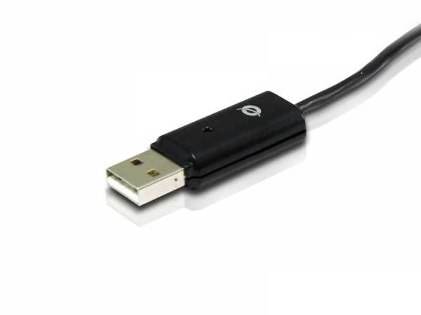 Conceptronic CUSBODDSHARE Optical Drive Sharing Cable USB, 1.8 m, Black, USB A, M/M