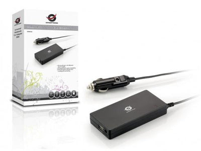 Conceptronic CNB90CAR CNB90CAR, Laptop, Auto, 12 V, 90 W, Asus, HP, Lenovo, Toshiba
