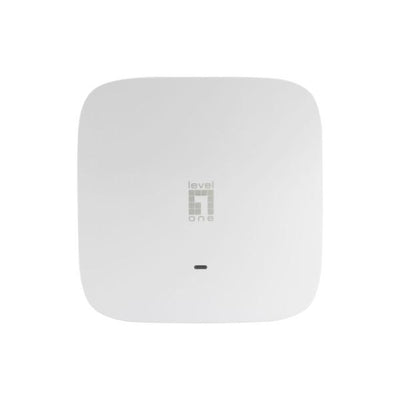 LevelOne WAP-8121 AC750 Dual Band PoE Wireless Access Point, Ceiling, Dual-Band, 433 Mbit/s