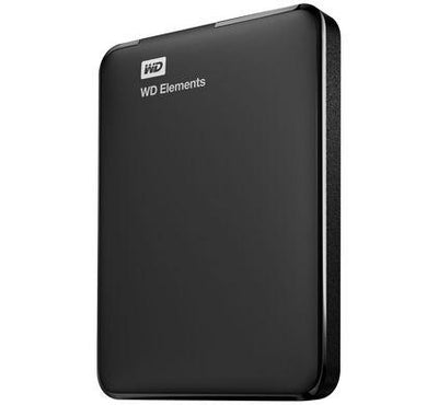 Western Digital WDBU6Y0020BBK-WESN Elements SE Black External HDD, 2TB, 2.5", USB3.1 Gen1, 5400RPM