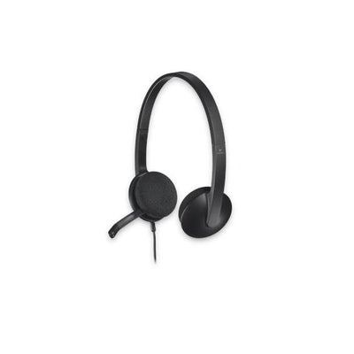 Logitech H340 Gaming Binaural Head-set w/ Mic [Wired, 20Hz-20KHz, Head-band, 1.8m, Black]