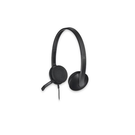 Logitech H340 Gaming Binaural Head-set w/ Mic [Wired, 20Hz-20KHz, Head-band, 1.8m, Black]