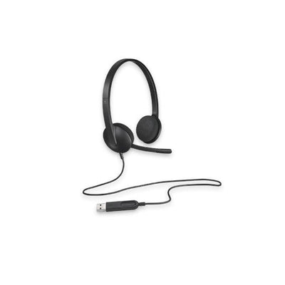 Logitech H340 Gaming Binaural Head-set w/ Mic [Wired, 20Hz-20KHz, Head-band, 1.8m, Black]