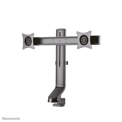 Neomounts FPMA-D860DBLACK Flatscreen bureausteun, 2x 10-27" 7 kg, 26 - 45 cm, 75x75/ 100x