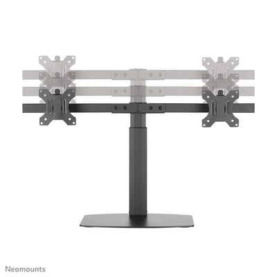 Neomounts FPMA-D865DBLACK Flatscreen bureausteun, 2x 10-27", 12 kg, 35 - 46cm, 75x75/100x