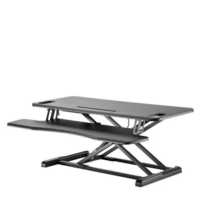 Neomounts NS-WS300BLACK Sit-Stand Desktop Workstation, 17 kg, 11 - 51 cm, Black