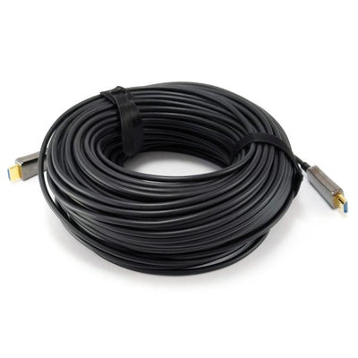 Equip 11943107201 HDMI 2.0 Active Optical Cable, M/M, 50 m, HDMI Type A, 3D, 18 Gbit/s, Black