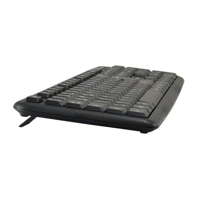 Equip 245200 245200, Full-size (100%), Wired, USB, QWERTZ, Black, Mouse included