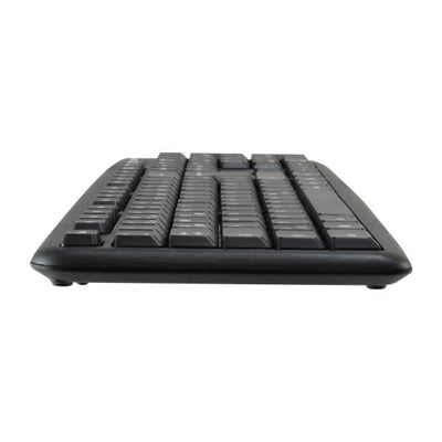 Equip 245200 245200, Full-size (100%), Wired, USB, QWERTZ, Black, Mouse included